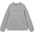 Rhinestone Hooded Sweatshirt with Fashion Letters