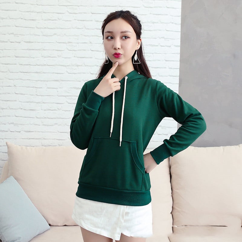 Plus Size Women's Hoodie with Hood