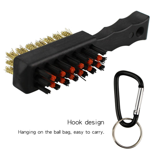 Dual-Sided Golf Club Brush